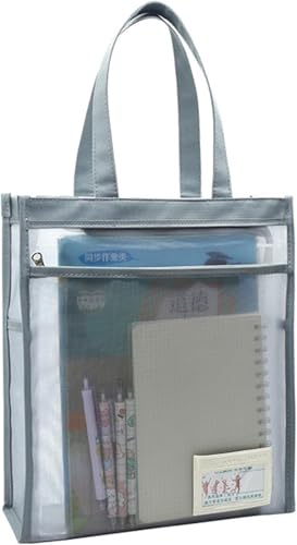 �t�@�C���o�b�O A4�T�C�Y a4 �P�[�X �t�@�C���P�[�X ���� ���b�V�� �g�[�g�o�b�O �y�� ���� �W�b�p�[�� 21cm���X�g���b�v �����|�P�b�g ���ރP�[�X (A4�c�^) (�O���[)