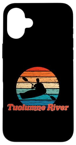 Tuolumne River Canoeing California Kayaking Kayaker Case for iPhone 16