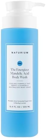 Naturium Mandelic Acid Body Wash, Sugar Cane & Menthyl Lactate, 16.9 fl oz