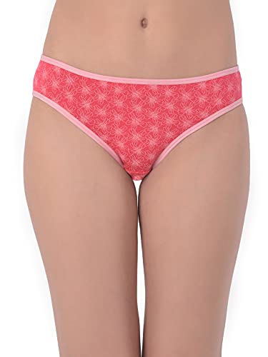 Image of Clovia Women's Cotton Low Waist Floral Print Bikini Panty