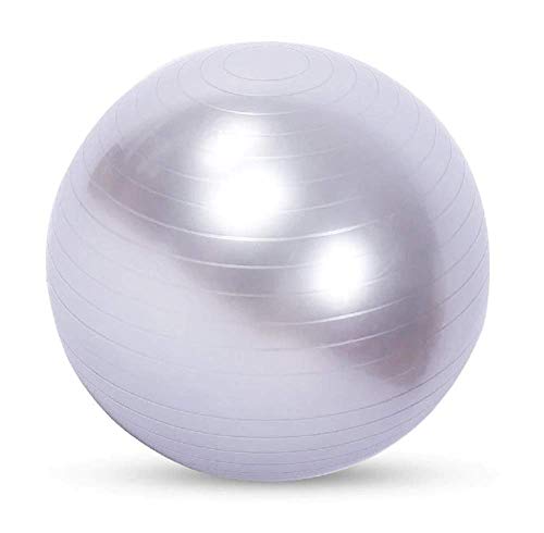 Inception Pro Infinite Ballon Gonflable (Argent) - Gymnastique de Fitness - 45 cm de diamètre - Yoga - Pilates - Entraînement - Sports - Gym - Exercice - Massage - Balance - Posture