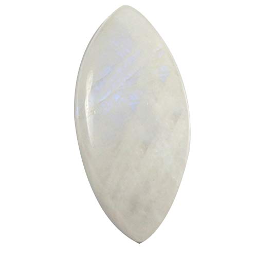 Pierre de lune arc-en-ciel en cabochon marquise de 33,7 carats, le cadeau mémorable idéal
