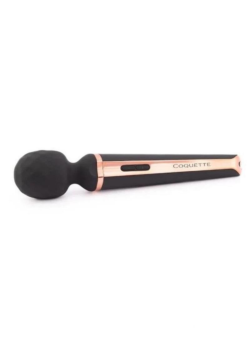 Amazon.com: Coquette The Princess Wand Rechargeable Silicone Massager -  Black/Gold : Health & Household