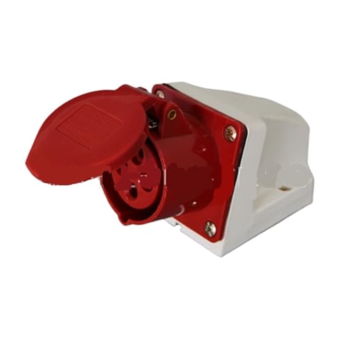 Prise exposée industrielle étanche 32A évite les pannes triphasées 380V IP44 SF-124