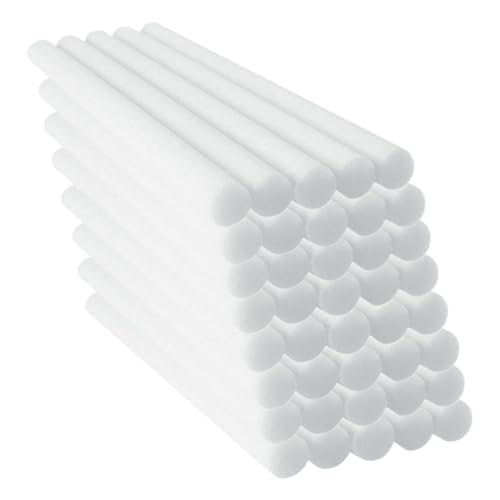 Ciieeo Oil Diffuser Sticks 50 Pack High-Durability Fiber Material for Humidifier and Aroma Diffuser