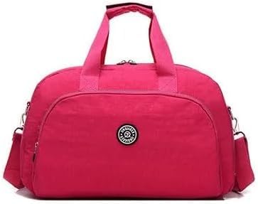 Bolsa Mala Grande Feminina para Academia e Viagem de M?o e ombro (2, pink)