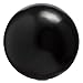 Currey and Company 1200-0051 Transitional Concrete Ball in Black Finish