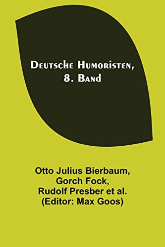 Deutsche Humoristen, 8. Band (German Edition)