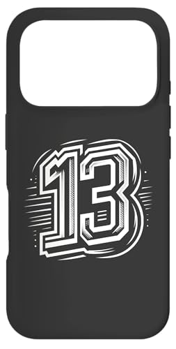 13 - Back - "Unlucky to Some" - �X�|�[�c�`�[���̂��߂̃i���o�[13 �X�}�z�P�[�X iPhone 17 Pro �p