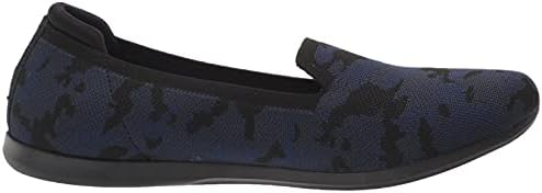 Clarks Women's Carly Dream Ballet Flat, Navy Camo Knit, 9 | Image 5
