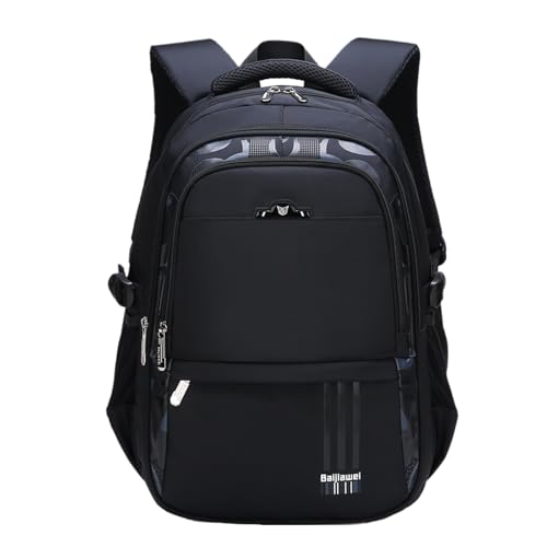 Cadeaux scolaires 3pcs Sac à Roulettes Grand Sac à Dos Roulettes Garçon Fille Sac de Voyage Enfants Sac à Roulettes Enfants Galaxie, 90 noir, 31x14x46 cm