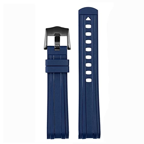 Bracelet silicone 22mm pour Planet Ocean idéal en mer