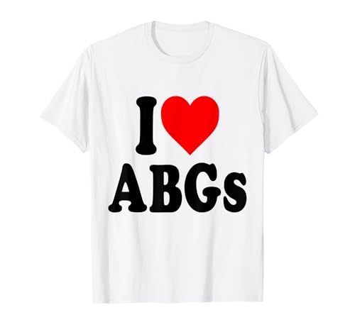 I Love ABGS Maglietta