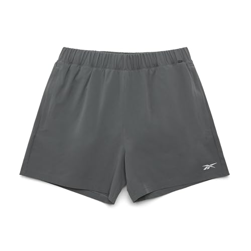 Reebok Men's Regular Fit Training Short, Grey, X-Large