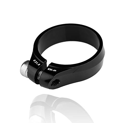 image for EASTERN POWER Bike Seatpost Clamp, Bicycle Seat Clamp 31.8mm, Black Se