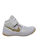 Nike Men's Fury Wrestling Shoe, White | Gold, 11 M US