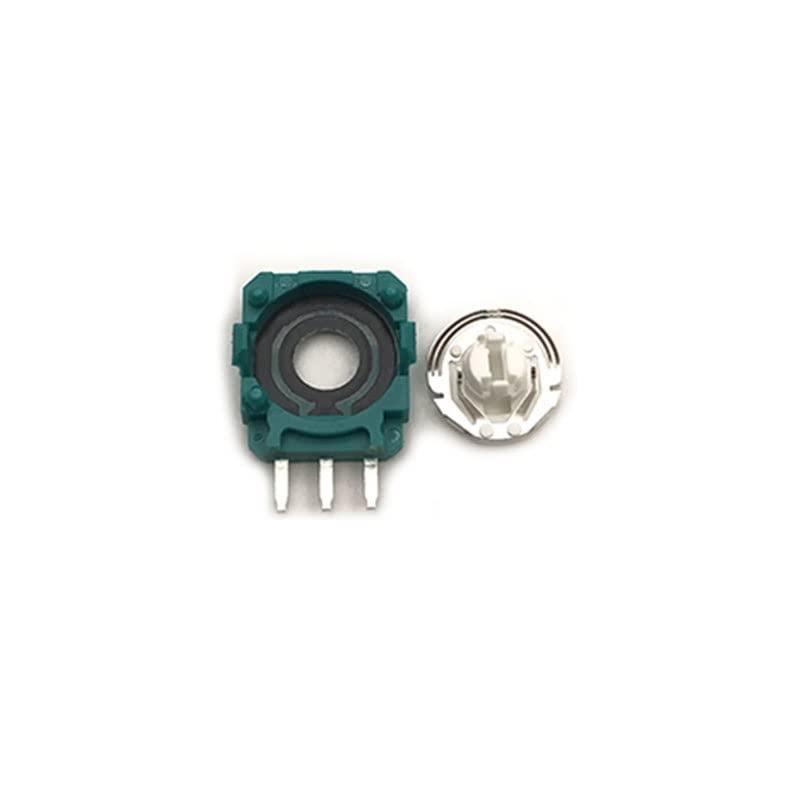 YANHAO [Piezas de Videojuegos] 50 Uds Verde Negro 3D analógico Micro Interruptor botón reemplazo for PlayStation 4 PS4 Controlador 3D Thumbstick Axis resistencias [Reemplazar] (Color : OEM Black)