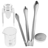 WOONEKY 1 Satz Diy Lippenstift Reparatur Set mit Silikonform Messbechern und Werkzeugen für Beauty...