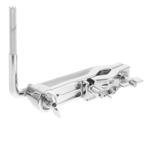 Soporte Ajustable para Bombo con Extensión de Campana y Varilla Curvada, Hardware Multifuncional para Rack de Batería y Accesorios de Percusión miniatura 1