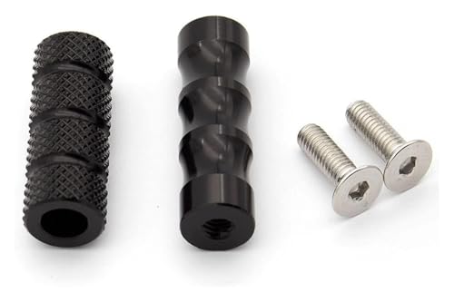 ZUKPHBWYWK Motorrad Passagier Pedal Für BM&W S1000R Für BM&W S1000RR HP4 Alle Jahre Motorrad Fußrasten Fußrasten Fußrasten Pedale(Schwarz)