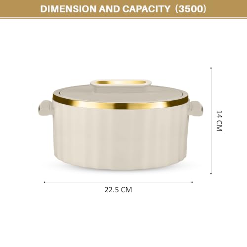 Image of Trueware Celebration Inner Steel Casserole 2900 ML