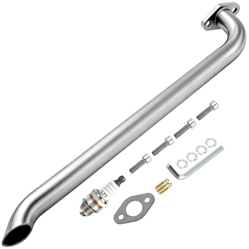 CILOYU Minibike Exhaust Pipe Kit Replacement for Lifan 79cc 105cc