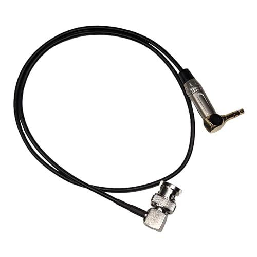 Milestock Tentacle 3.5mm TRS to BNC Timecode Cable for Canon C70, C300 MK II, C500, Sony F55, FX9, FX6, Zaxcom, Zoom F4 F8 F8n F8n Pro