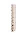 Honey-Can-Do SFT-01001 Hanging Shoe Organizer, Bamboo/Canvas, 10-Shelf