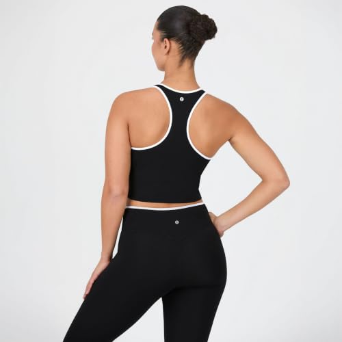 Image of YITTY Active Sports Bra Tank, Tank Top for Women with Built-in Bra, Racerback, Removable Cups, Low-Impact Yoga and Gym