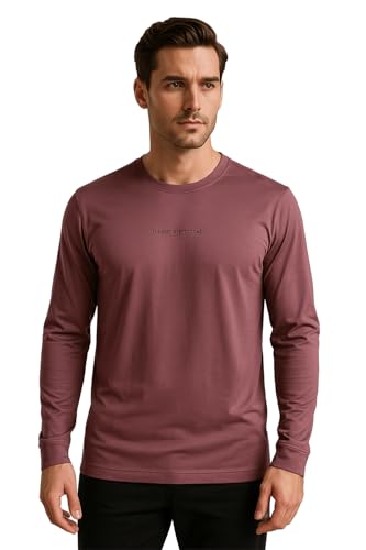 Image of SPORTZFIT Men's Crew Neck T-Shirt | Premium Polyester Fabric | Breathable, Lightweight, Stylish Activewear for Gym, Training & Casual Wear