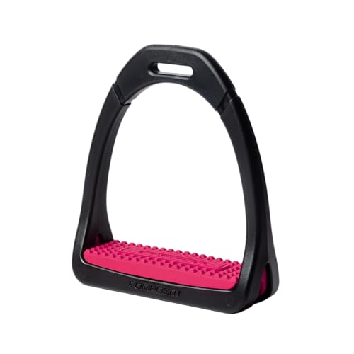 COMPOSITI Premium – Étriers d'équitation cheval – Débutant adulte ou enfant – Léger - Equilibré – Semelle interchangeable – Solide – Entretien...