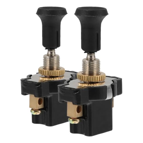 GETAJGHSD 12V 24V�Ή����j�o�[�T���w�b�h���C�g�v���X�C�b�` 2�Z�b�g �g���b�N�����p�V���O���X�e�[�W�_������ �C�O�j�b�V�����p�l��������