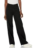 Unionbay Women's Sloane Stretch Twill Wide Leg Pant, Black, 11