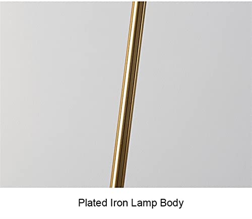 Lámpara de pie LED regulable de estilo minimalista color blanco 4