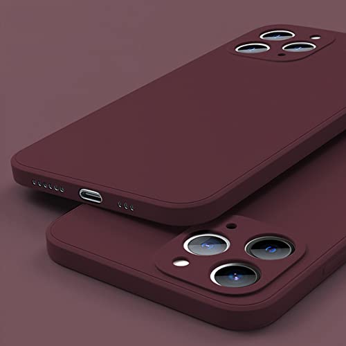 Coque silicone liquide iPhone 13 protecteur objectif complet
