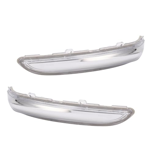 1 Paio Specchietto Retrovisore Indicatori di Direzione Borsette 9814464680 Specchietto Retrovisore Indicatore Lampada Lente di Ricambio per Peugeot 208 Dal 2012 Al 2019