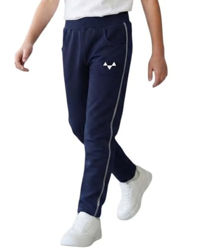 Image of Boys Regular Fit Cotton Pants, Track Pants and Lowers for Boys Age 4-14 Years Kids