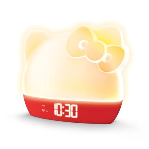 Hello Kitty Sunrise Alarm Clock with Color Changing RGB LED Night Light – Ambient Lighting review photo Hello Kitty Sunrise Alarm Clock with Color Changing RGB LED Night Light – Ambient Lighting review