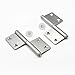 Hinge Bearings Can Rotate Flag Shaped Stop Mute Buffer 304 Stainless Steel Industrial Hardware Hinge(ZL265-3 Right)