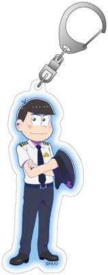 Amazon おそ松さん カラ松 アクリルキーホルダー 空港柄 アニメ 萌えグッズ 通販