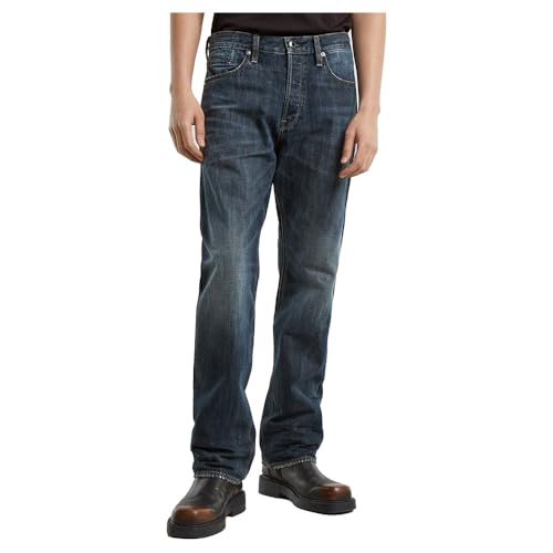 G-STAR Raw - Mens Dakota Regular Straight Jeans, Color Worn in Broken Cloud, Size: 34W x 36L