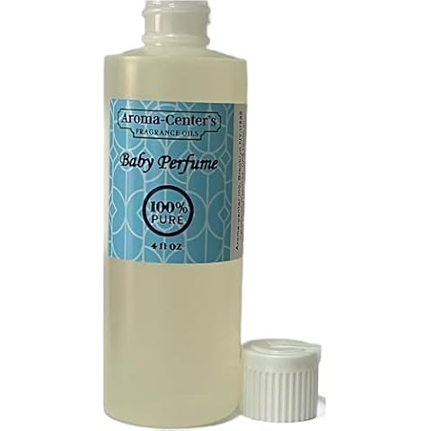 AROMA-CENTER BABY Fragrance body oil. Alcohol free and uncut perfumed fragrance oil for body and all skin type (4 OZ) Cover