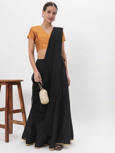 Image of studio rasa Women's Silk Blend Stretchable Blouse for Festive Wedding Party