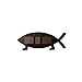 Darwin Fish Magnetic Car Emblem