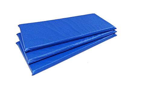 Colchonete de Ginastica 90x40x3 D-23 Academia Escolas Azul