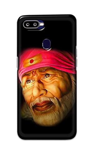 Image of PRINTFIDAA Sai Baba Lord Shiridi Great God Hinduism Religious Hard Back Cover for Oppo F9 / Oppo F9 Pro /Realme 2 Pro /Realme U1, RMX1801, RMX1807 Back Cover -(P6) KAT1002