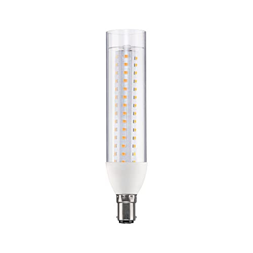 Paulmann 28890 LED Bulb Bulb B15d 1055lm 9.5 Watt Dimmable Bulb 2700 K B15d, Clear, 1 Stück (1er Pack)