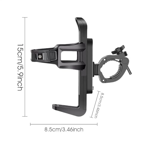 Jaula ajustable para tazas con sistema giratorio de liberación rápida 4