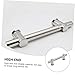 Gadpiparty 1pc Stainless Steel Handle Door Knob Adjustable Tube Knob Easy Installation Tool for Cabinet Drawer Wardrobe
