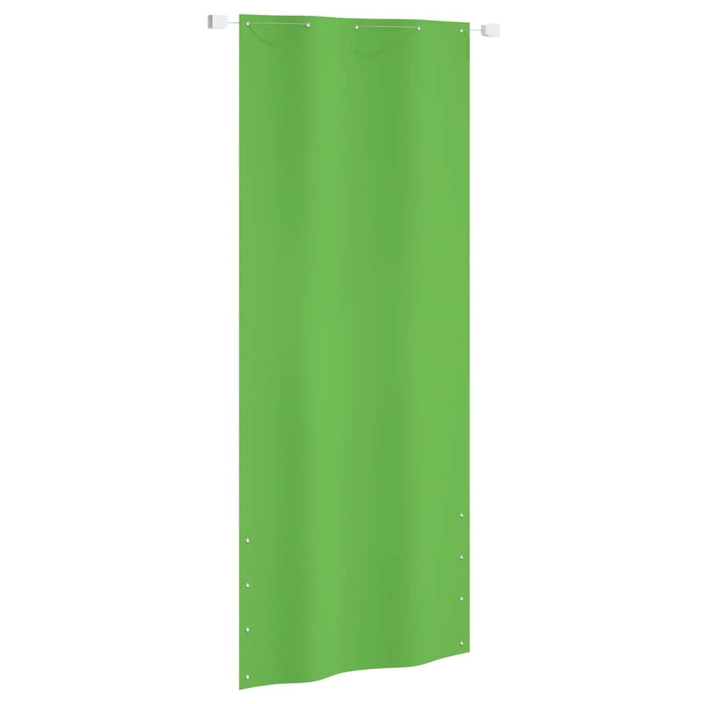 Séparateur extérieur 100x240 cm brise-vue occultant vert pour balcon